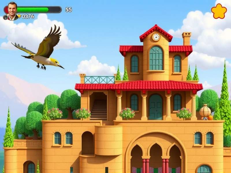 Mediterranean Mansion Maker gameplay screenshot